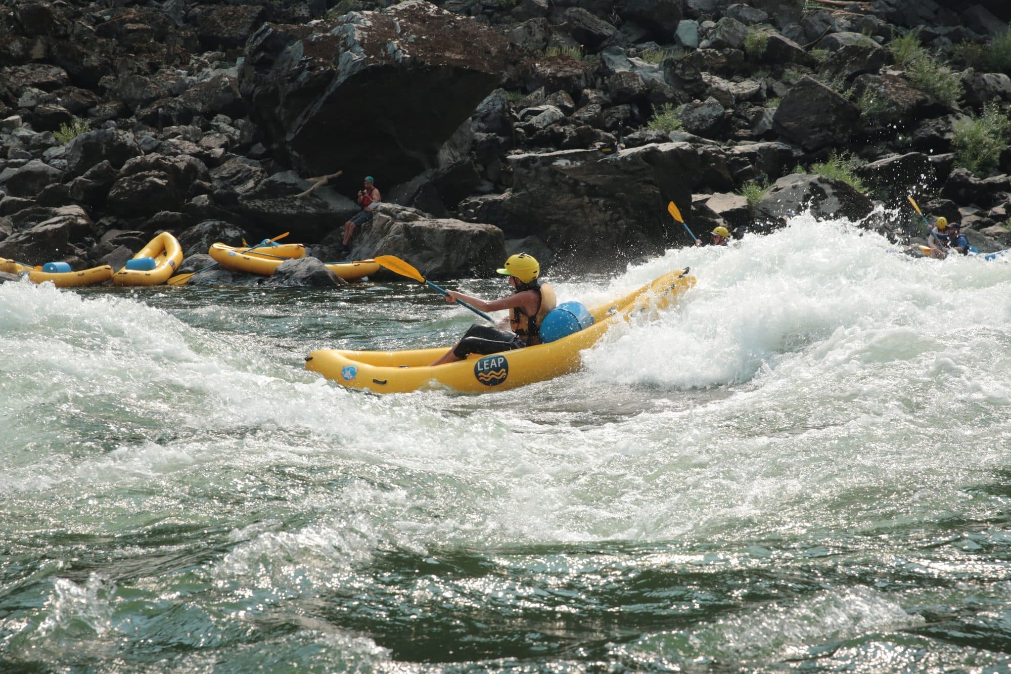Wildwasserkajakfahren