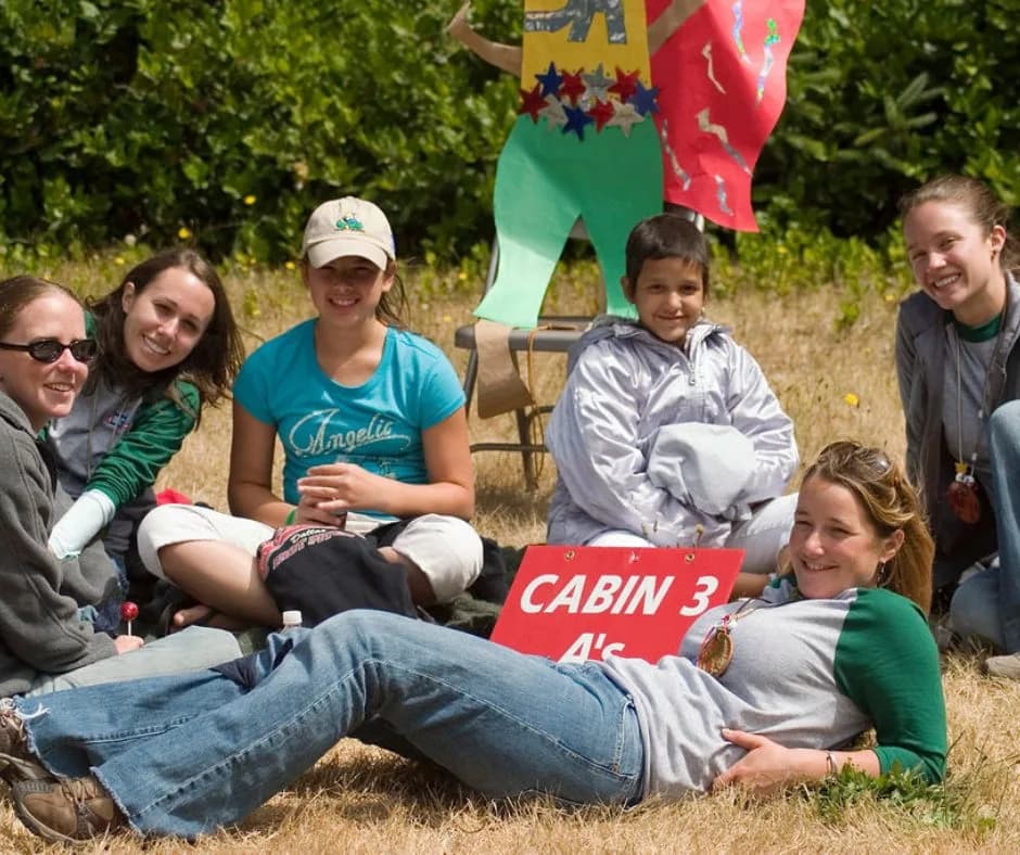 Volunteer Staff at Camp